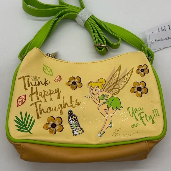 Disney Parks Tinker Bell Crossbody Bag - Picture 2 of 5